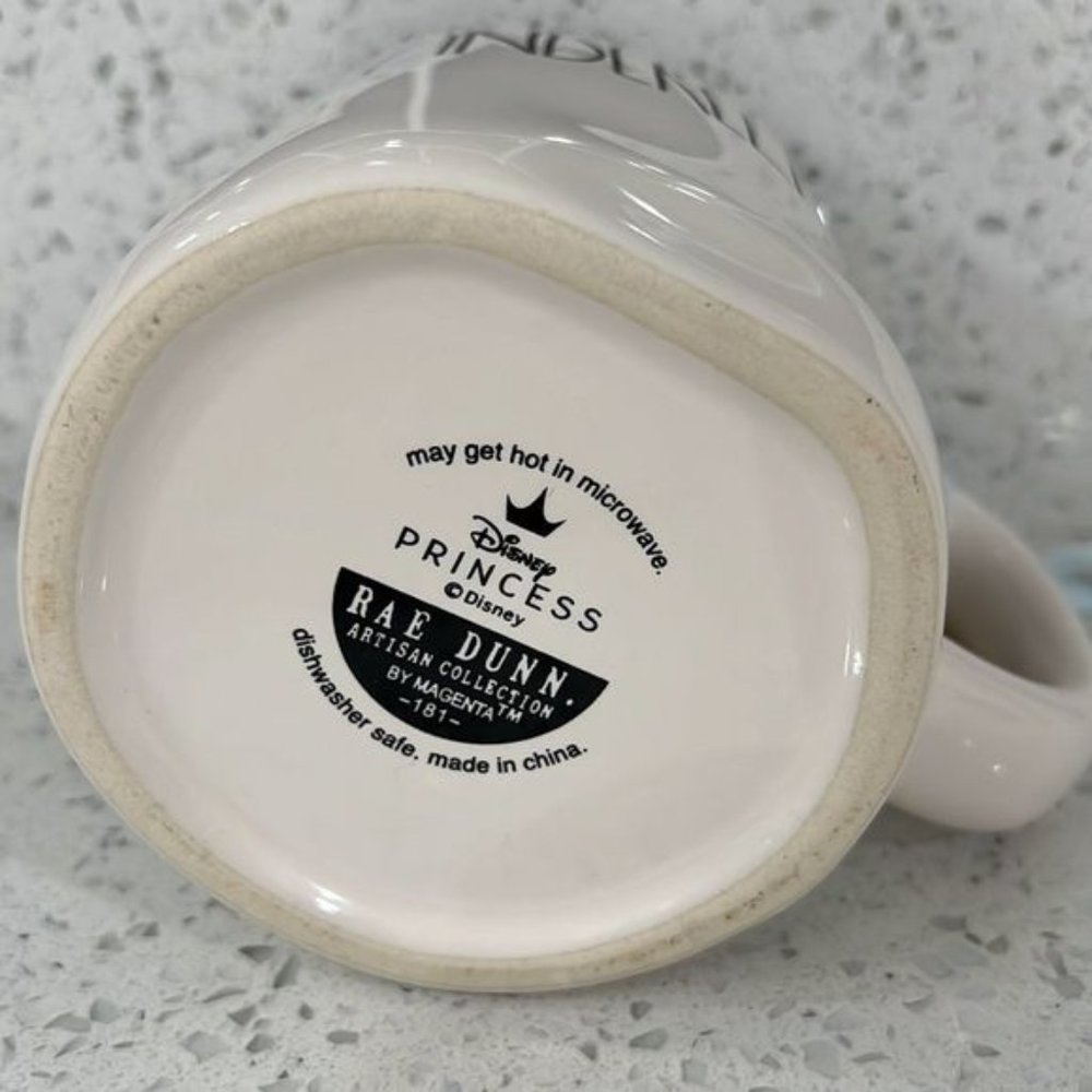 New Rae Dunn Disney Princess CINDERELLA Coffee Mug 404 - Picture 4 of 4